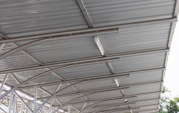 installing Hazel End metal roofing